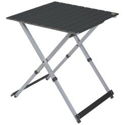 GCI OUTDOOR Compact Camp Table 25 | Portable Folding Table for 4 People, Perfect for Camping Trips, Tailgating & Picnics — Black